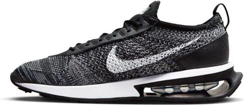حذاء Nike Air Max Flyknit Racer للسيدات مقاس 9.5، اللون: رمادي داكن/أسود in Saudi Arabia