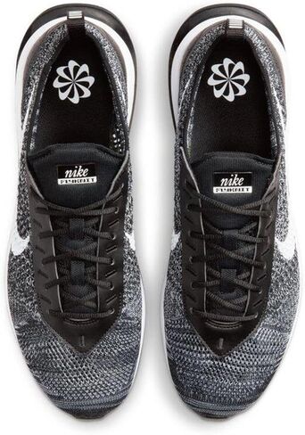 حذاء Nike Air Max Flyknit Racer للسيدات مقاس 9.5، اللون: رمادي داكن/أسود in Saudi Arabia
