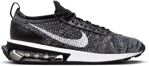 حذاء Nike Air Max Flyknit Racer للسيدات مقاس 9.5، اللون: رمادي داكن/أسود in Saudi Arabia
