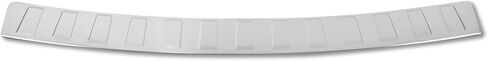 OMAC Rear Bumper Sill Cover Guard for BMW X3 F25 2011-2017 Brushed Stainless Steel in Saudi Arabia