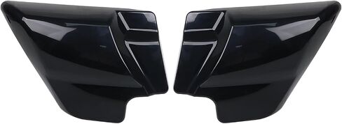 تغطي الأغطية الجانبية السوداء الزاهية لجولة Harley Touring Electra Glide Standard Flht Road Glide Fltr Street Glide Special Flhxs 2009-2023 (غير مناسب لـ Tri Glide Ultra Classic) in Saudi Arabia