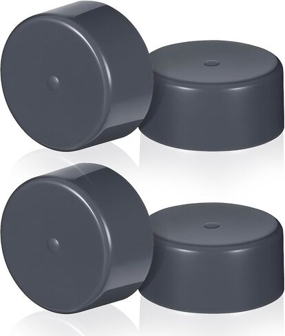4PCS Bearing Dust Caps, 1.98 Inch Grey Rubber Dust Trailer Wheel Hub Grease Cap Rubber Dust Covers Replacement Bearings Protector Bearings Buddies for Boat Trailer Wheel in Saudi Arabia