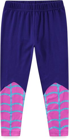 Marvel Spider-Gwen Ghost Spider Girls Cosplay Hooded Shirt with Tulle and Legging Pants Set for Toddler and Big Kids in Saudi Arabia