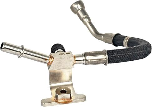 Fuel Feed Pipe Line 12673390 Compatible with Buick Chevrolet GMC Allure LaCrosse Regal Verano 2012-2017, Captiva Sport Equinox Impala Malibu Orlando Terrain 2010-2017 SUV 4 Cyl 2.4L Engine in Kuwait
