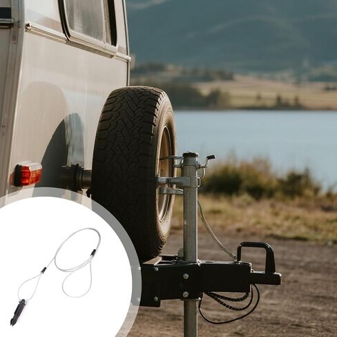 20052 LED Trailer Breakaway Cable مع دبوس ، استخدم مع Switch Breakaway Switch (20050 ، 20059 ، 20060) in Saudi Arabia