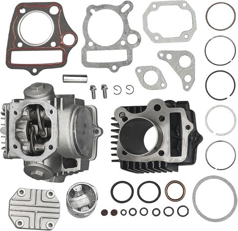 Top End Rebuild Cylinder Head Piston Kit Fit for Honda TRX90 Sportrax 90cc 1993-2005 in Saudi Arabia