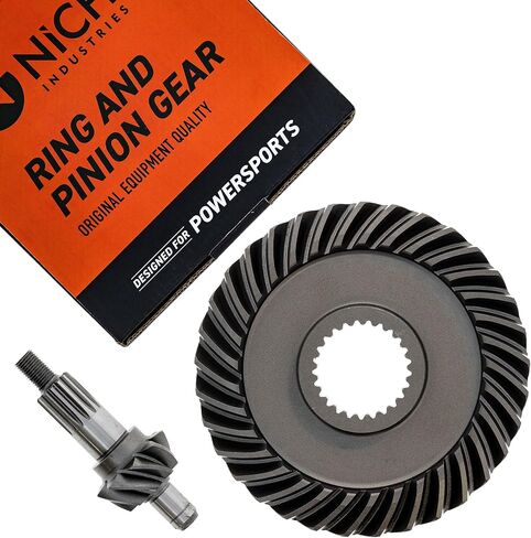 NICHE Differential Ring Gear Pinion Set for Yamaha Wolverine X4 X2 850 R-Spec YXF85 XT-R R-Spec BG4-G61A0-01-00 in Saudi Arabia