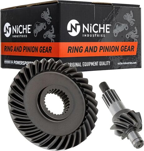 NICHE Differential Ring Gear Pinion Set for Yamaha Wolverine X4 X2 850 R-Spec YXF85 XT-R R-Spec BG4-G61A0-01-00 in Saudi Arabia