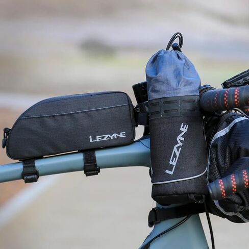 حقيبة Lezyne Energy Caddy XL 1-EC-XLCADDY-V104 للهواتف الذكية وغيرها من العناصر باللون الأسود in Saudi Arabia