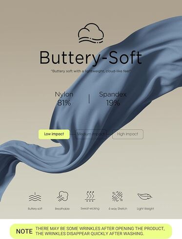 ODODOS Cloud Feeling Cross Waist Yoga Shorts with Pockets for Women, 6" Crossover High Waist Lounge Biker Shorts in Kuwait