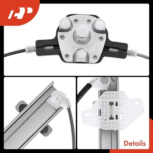 A-Premium Manual Window منظم متوافق مع Hyundai Accent 2006-2011 & Kia Rio 2006-2011 ، RIO5 2006-2011 ، جانب السائق الأيسر الأمامي in Saudi Arabia