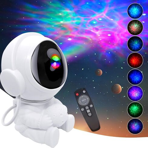 برئاسة رائد الفضاء Galaxy Lead Light Light for Kids ، و Nebula Seiling Lamp Light Light for Room Deco مع Timer و Remote in Saudi Arabia