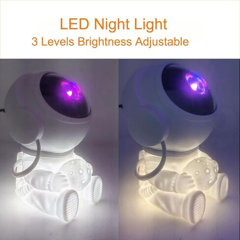 برئاسة رائد الفضاء Galaxy Lead Light Light for Kids ، و Nebula Seiling Lamp Light Light for Room Deco مع Timer و Remote in Saudi Arabia