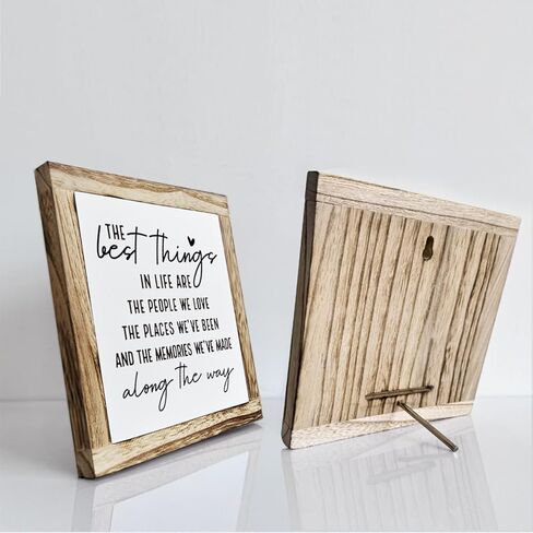 Inspirational Wood Sign, Courage Sign, Wooden Plaques Sign Table Decor, Motivational Saying Wood Sign, Office Decor Art, Winston Churchill Saying Sign, Success is Not Final Sign 7.8×7.8×0.67inches in Kuwait