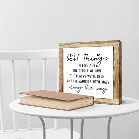 Inspirational Wood Sign, Courage Sign, Wooden Plaques Sign Table Decor, Motivational Saying Wood Sign, Office Decor Art, Winston Churchill Saying Sign, Success is Not Final Sign 7.8×7.8×0.67inches in Kuwait