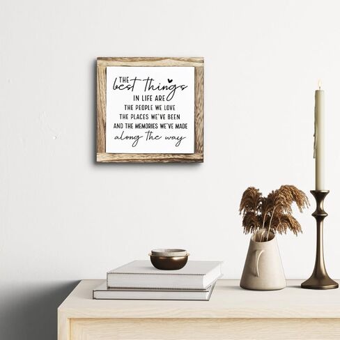 Inspirational Wood Sign, Courage Sign, Wooden Plaques Sign Table Decor, Motivational Saying Wood Sign, Office Decor Art, Winston Churchill Saying Sign, Success is Not Final Sign 7.8×7.8×0.67inches in Kuwait