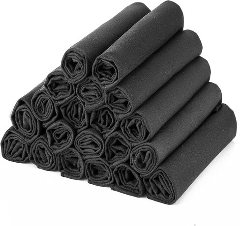 20 PCS الألياف الدقيقة للعرق امتصاص المناديل 12 × 12 بوصة مناشف العرق الجافة السريعة للرجال والنساء وجها in Saudi Arabia