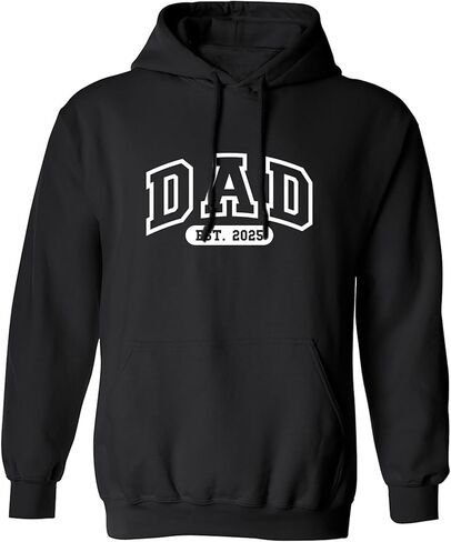 zerogravitee Dad est. 2025 Adult Hooded Sweatshirt in Saudi Arabia