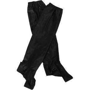 Yardwe Motorcycle Rain Gear Men Women Riding Pants Skid-Resistant Design Hiking Rain Suit Black in Saudi Arabia