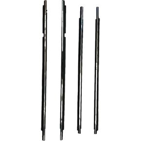 4 Pieces Chrome or Black Out Rubber for2003-2008 Protector Weatherstrip for Glass Laminate 75720-02120(4 pcs Chrome) in Kuwait