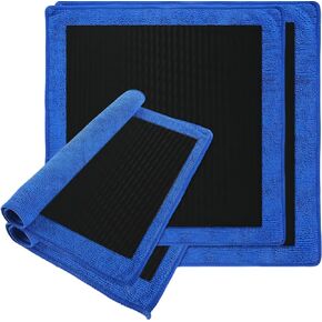 4 Pcs Clay Towel Strong Adsorption Force and Large Size for Microfiber Towels for Cars Detailing DIY Detail Clay Bars Auto Detailing in Kuwait