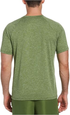 NIKE Mens Green Heather Short Sleeve Classic Fit Moisture Wicking T-Shirt S in Saudi Arabia