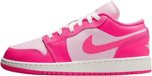 Air Jordan 1 Low (GS) "Pink Foam/Hyper Pink-Summit White" in Saudi Arabia