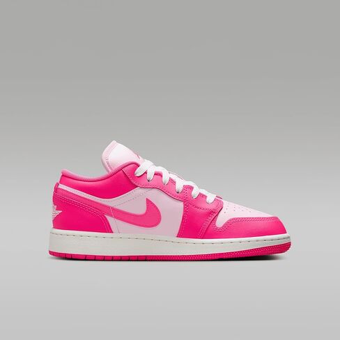 Air Jordan 1 Low (GS) "Pink Foam/Hyper Pink-Summit White" in Saudi Arabia