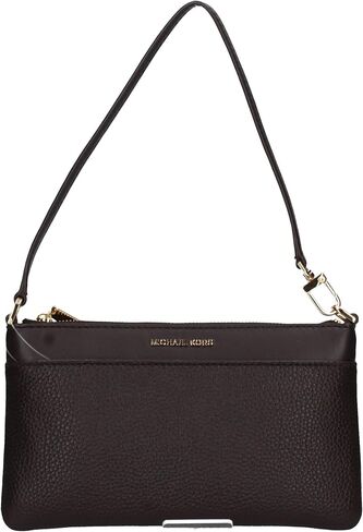 Michael Kors Jet مجموعة متوسطة أعلى zip المعصم القابل للتحويل ، الشوكولاتة in Saudi Arabia