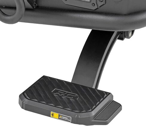 Rough Country Retractable Bed Step for Jeep Gladiator JT (2020–2025) - Manual Tailgate Drop Step, 6" Non-Slip Step Surface, Bolt-On Install in Saudi Arabia