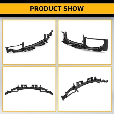 دعم الرادياتير Kuafu متوافق مع استبدال شاحن Dodge 2011-2014 لـ 68142202AA CH1225235 تجميع شريط التعادل العلوي الكهربائي البلاستيك الصلب in Saudi Arabia