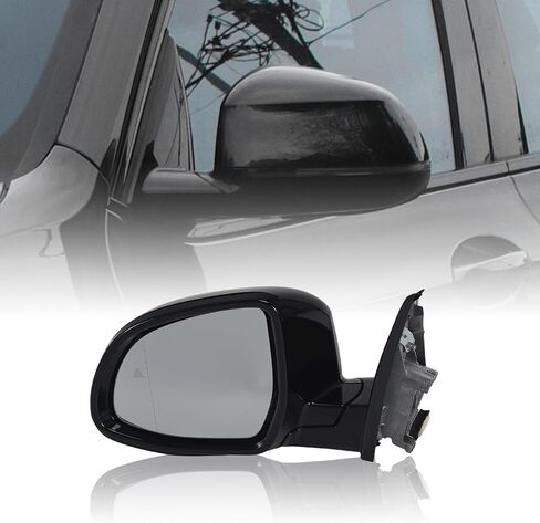 عرض مرآة العرض جانب السائق متوافق مع BMW X3 G01 G08 2018 2019 2020 2021 2022 2023 2.0L 3.0L W/SPOT SPOCات الأعمى ، طاقة مدفئة قابلة للطي قابلة للطي 51168491669 in Saudi Arabia