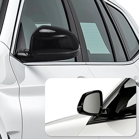 عرض مرآة العرض جانب السائق متوافق مع BMW X3 G01 G08 2018 2019 2020 2021 2022 2023 2.0L 3.0L W/SPOT SPOCات الأعمى ، طاقة مدفئة قابلة للطي قابلة للطي 51168491669 in Saudi Arabia