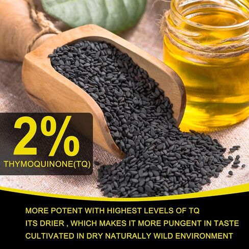Black Seed Oil, Natural Pure Cold Pressed Black Seed Oil for Hair Growth and Skin Care 2.02 Fl Oz in Saudi Arabia
