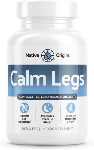 Natural for Natural Itching, Crawling, Tingling and Agitated Leg with Iron, Magnesium, and Valerian Root (60 Tablets)… in Saudi Arabia