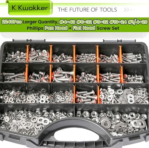 900PCS M4 Nuts and Bolts Assortment Kit 4mm-45mm, Upgraded Zinc Plated 12.9 Alloy Steel M4 Screw Assortment, Hex Socket Head Cap Machine Screws Bolts and Nuts Kit 4/6/8/10/12/14/16/20/25/30/35/40/45MM in Kuwait