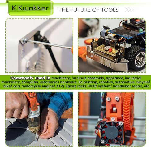 900PCS M4 Nuts and Bolts Assortment Kit 4mm-45mm, Upgraded Zinc Plated 12.9 Alloy Steel M4 Screw Assortment, Hex Socket Head Cap Machine Screws Bolts and Nuts Kit 4/6/8/10/12/14/16/20/25/30/35/40/45MM in Kuwait