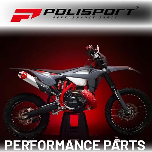 Polisport Clutch and Ignition Cover Protector Kit (Black) - Compatible with Yamaha YZ 250 (2005-2024) in Kuwait