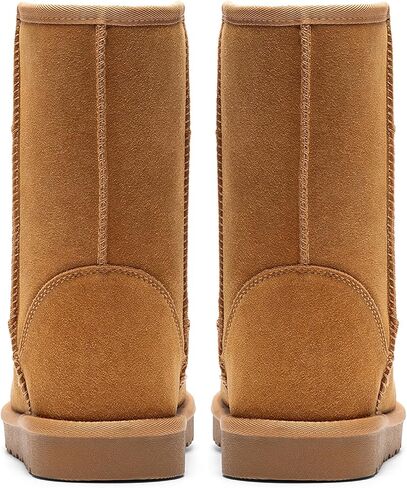 Bruno Marc Men's Winter Boots Cold Weather Outdoor Casual Warm Suede Faux Fur Lining FuzzyClassic Short Boots in Saudi Arabia