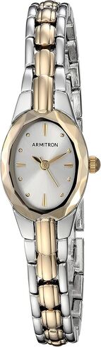 Armitron Women's Oval Faceted Crystal Bracelet Watch in Saudi Arabia