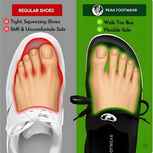 أحذية Lumen Barefoot للنساء والرجال - أحذية رياضية للقطر الصفراء مع صندوق إصبع قدم عريض للمشي والموقف الطبيعي in Kuwait