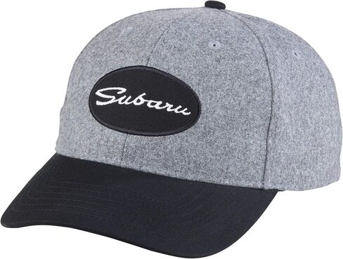 Subaru Genuine Logo Script Wool Cap Hat Impreza STI WRX Forester Outback Ascent Legacy Crosstrek BRZ Grey in Saudi Arabia