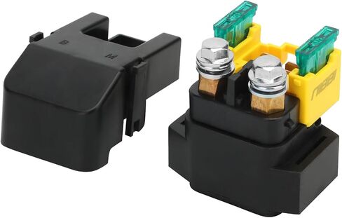 NIBBI Starter Solenoid Relay for GY6 Engine 50cc 70cc 90cc 110cc 125cc 150cc 200cc 250cc Scooter ATV Dirt Bike Pit Bike Go Kart SSR Taotao in Kuwait