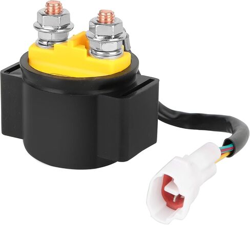 NIBBI Starter Solenoid Relay for GY6 Engine 50cc 70cc 90cc 110cc 125cc 150cc 200cc 250cc Scooter ATV Dirt Bike Pit Bike Go Kart SSR Taotao in Kuwait