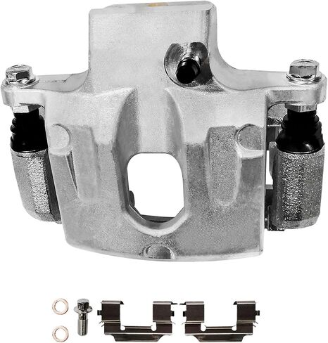 Detroit Axle - Rear Brake Kit for Chevrolet Trailblazer EXT SSR GMC Envoy XL XUV Buick Rainier Isuzu Ascender Olds Bravada Saab 9-7X, Disc Brake Caliper Ceramic Brake Pads Replacement in Saudi Arabia