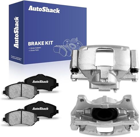 AutoShack Front Brake Calipers Ceramic Brake Pads | Replacement for 2009-2012 Dodge Journey | 6-PC in Saudi Arabia