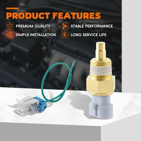 213-77 Engine Coolant Temperature Sensor Compatible with GMC C1500 K1500 Jimmy Yukon Compatible with Chevy C1500 K1500 Tahoe Impala Compatible with Buick Regal Compatible with Oldsmobile 98 in Saudi Arabia