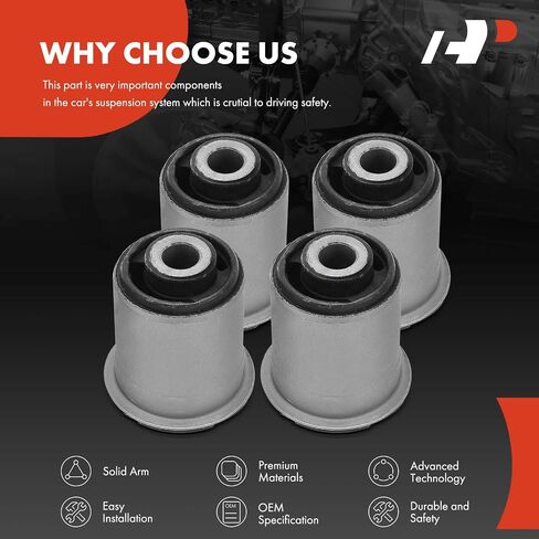 A-Premium 4 x Front Rearward Lower Control Arm Bushing Kit, Compatible with Ram 1500 2011-2018, 1500 Classic 2019 & Dodge Ram 1500 2006-2010 in Saudi Arabia