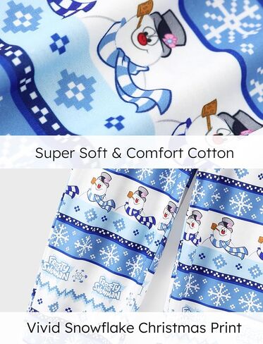WARNER BROS Frosty the Snowman Christmas Family Matching Pajamas Snowflake Mommy and Me Xmas Pjs in Saudi Arabia