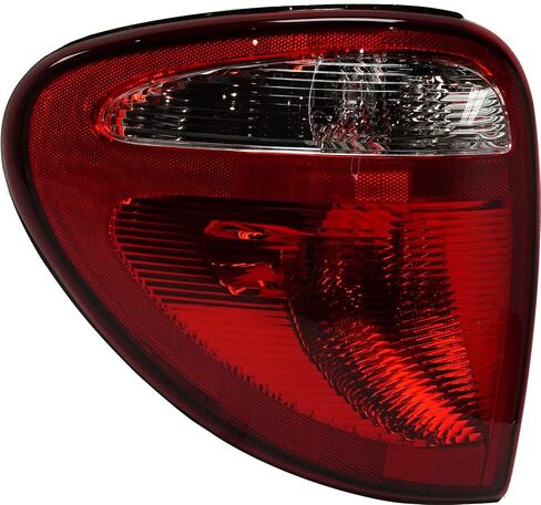 Garage-Pro Rear Tail Light Assembly For Dodge Grand Caravan 2004-2007, Chrysler Town & Country, Caravan Halogen With Bulb(s) Driver Side CH2800157, Tail Lights in Saudi Arabia